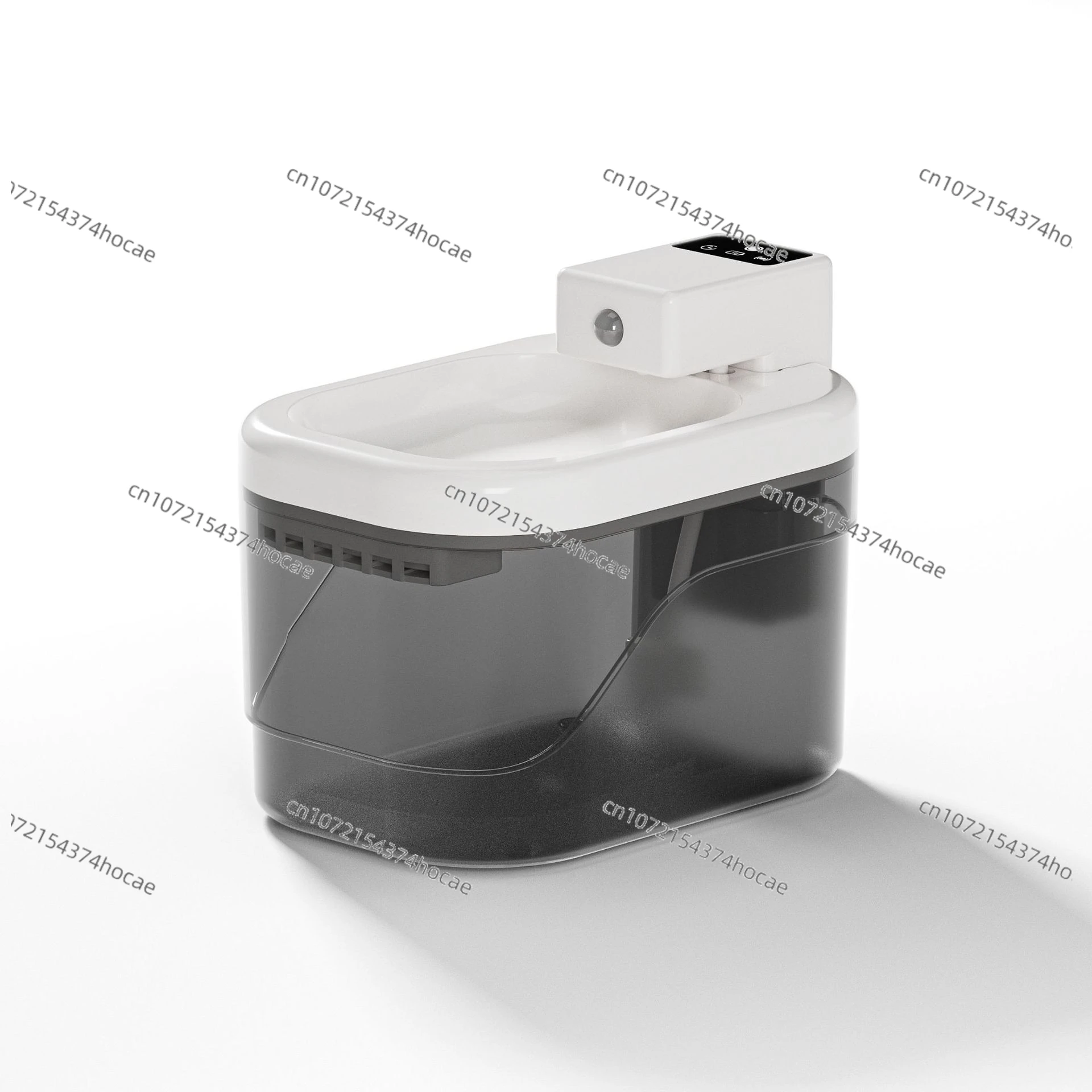 

Intelligent induction pet water dispenser, wireless charging, automatic circulation filtration