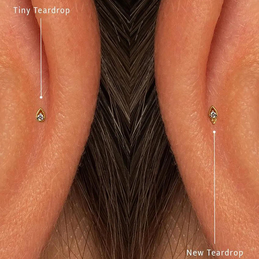 AIDE1 Pc  925 Sterling Silver  - Tragus Flat Back 评论和价格