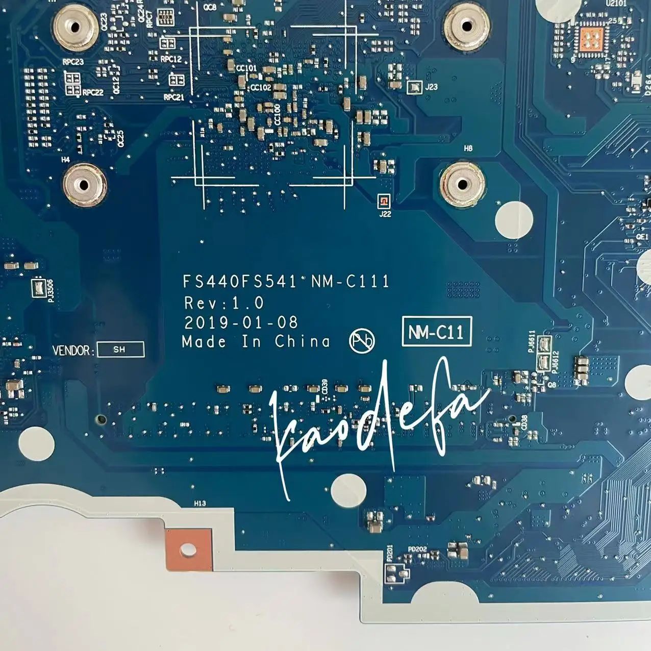 FS440FS541 NM-C111 Mainboard For Ideapad S145-15IGM Laptop Motherboard CPU:N4000 / N4100 / N5000 DDR4 Test OK