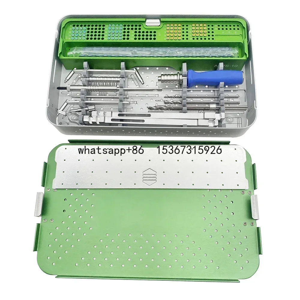 Ortho pä disches Set Tier Haustier Titan Verriegelung platte System ortho pä dische Set Veterinär instrumente