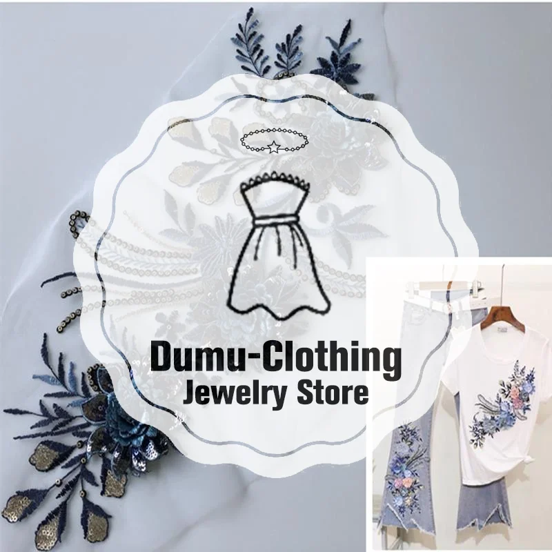 

Вышитые нашивки «сделай сам», большие нашивки с цветочной вышивкой, длинная нить с цветами, одежда, железная нашивка, декор