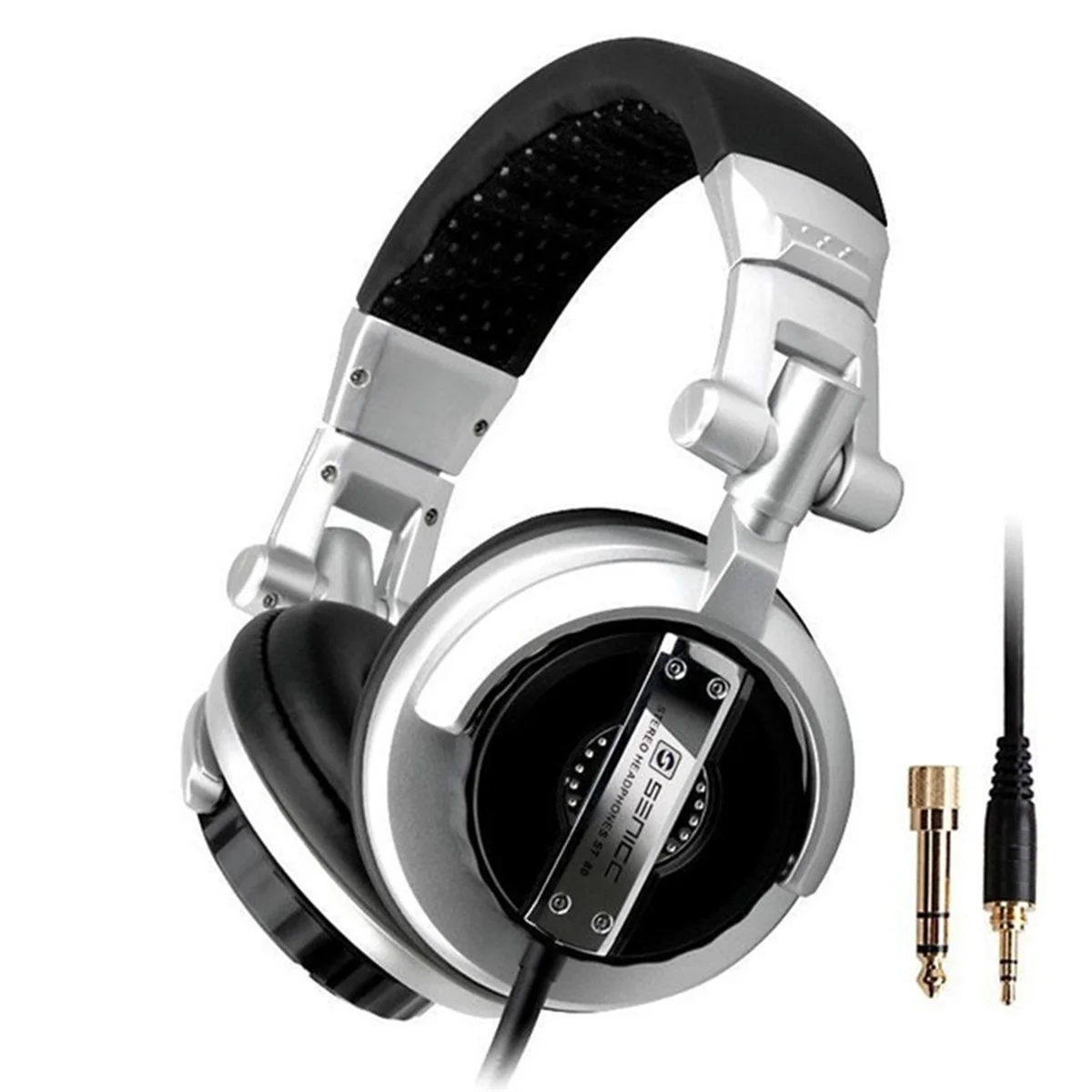 DJ Headphones Noise Lsolating Professional Monitoring VR Room Recording Studio Guidance Film and Television Spring Cable