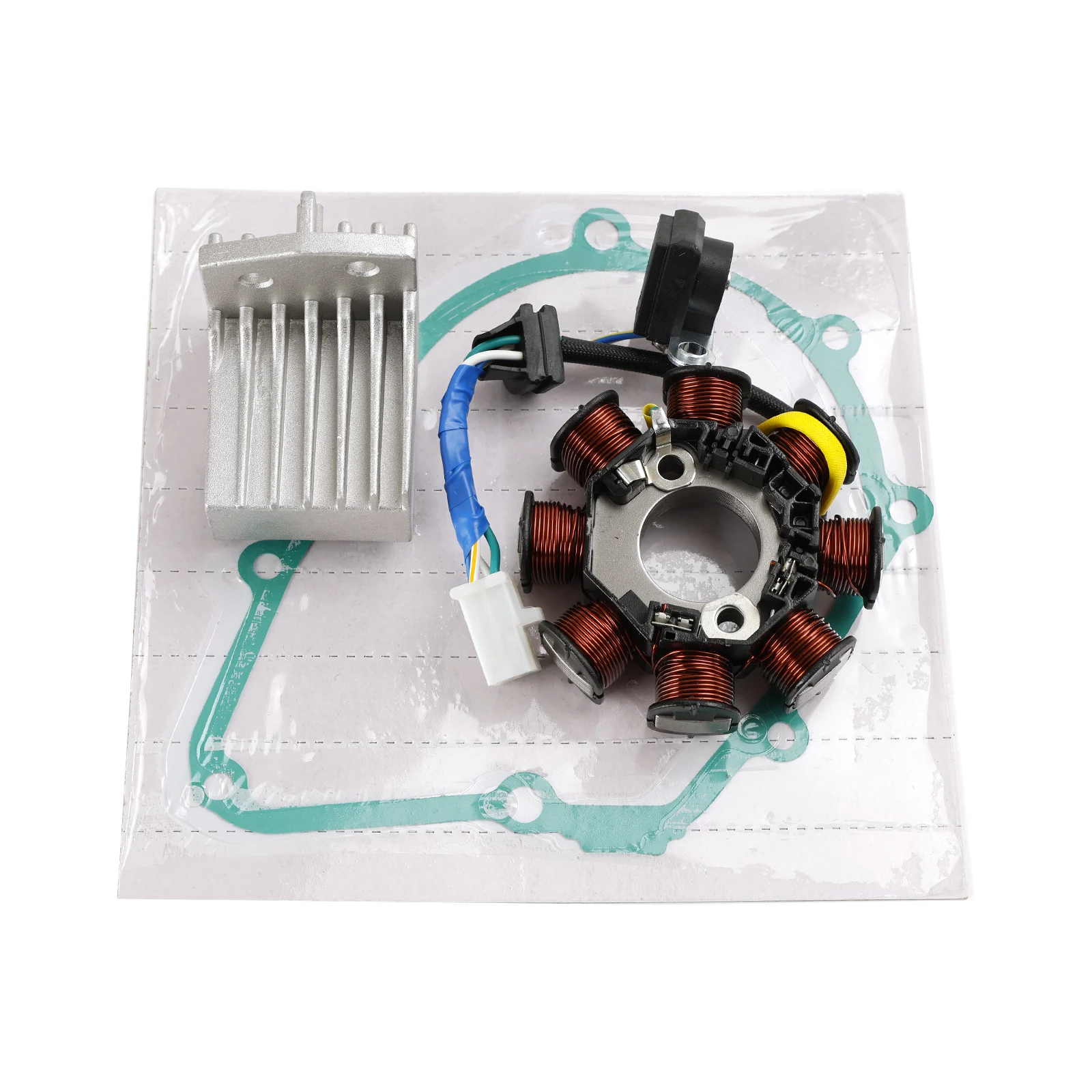 

Статор и регулятор генератора Artudatech с прокладкой для Honda ANF125 Innova JC33 2007-2013 гг.