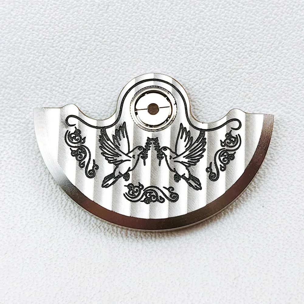 DIY Refit NH35 Movement Rotor Automatic Hammer Rotor Fit for NH35 NH36 NH38 NH39 7S26 Movement Oscillating Weight Hammer Parts