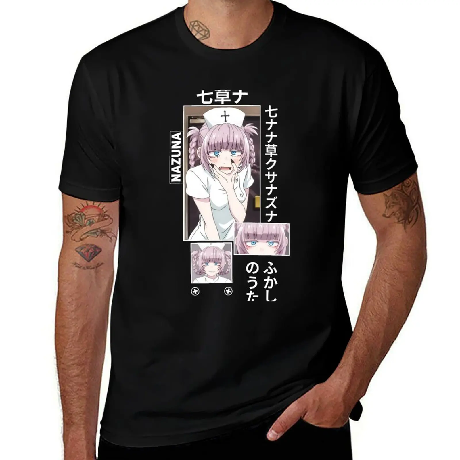 

Call of the Night - Nazuna T-Shirt man tshirt t shirt man casual t shirt for man 100 percent cotton T-shirt