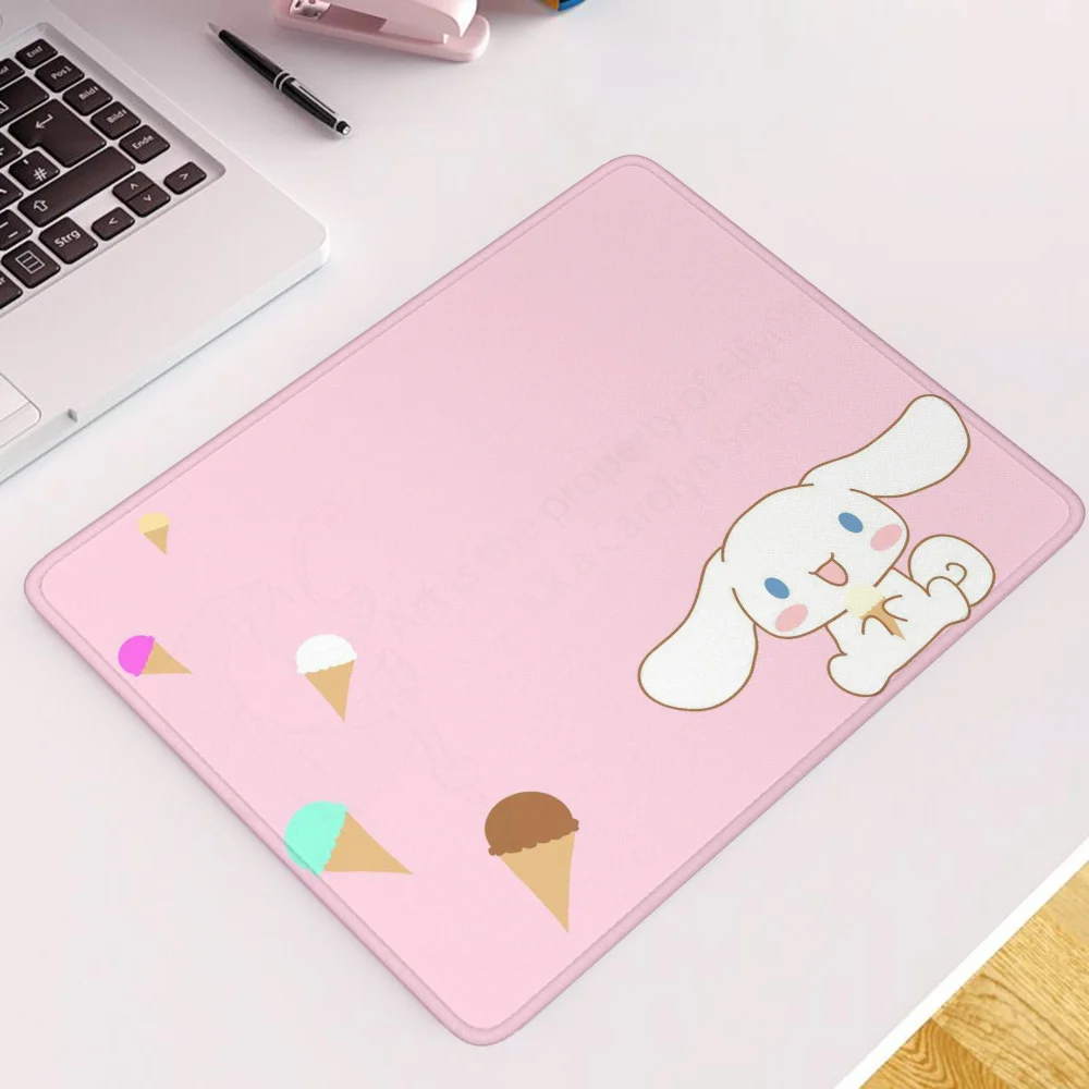 Small Mousepad Company Cinnamoroll Desk Accessory Custom Mouse Pad Anime Gaming Accessories Game Mats Table Mat Pc Gamer Girl