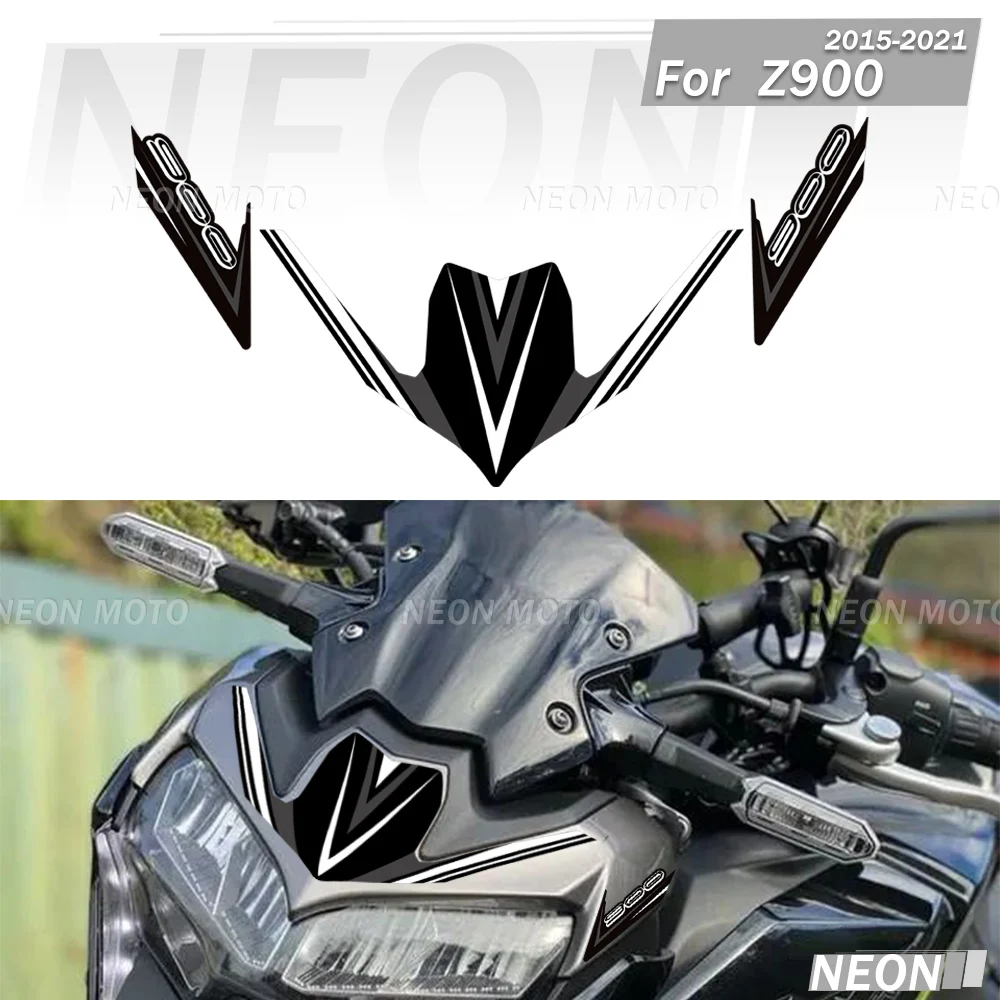 

Наклейки на передний обтекатель и крыло для мотоцикла Z 900 Z900, водонепроницаемые наклейки на голову мотоцикла, комплект 2015-2021