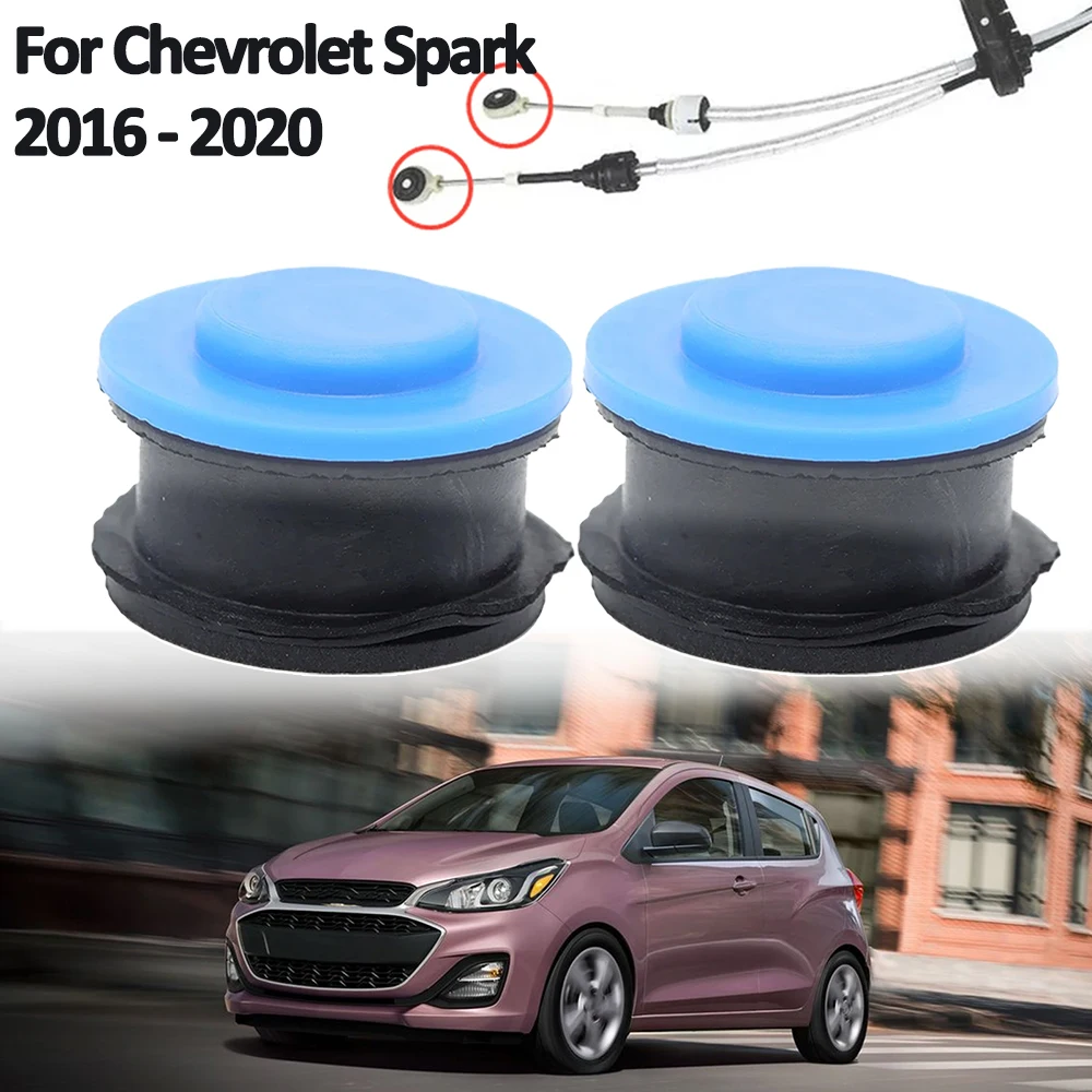 Gear Linkage Repair Kit For Chevrolet Spark 2016-2020 Gearbox Selector Shift Lever Cable end Connector Rebuild Bushing 55583307