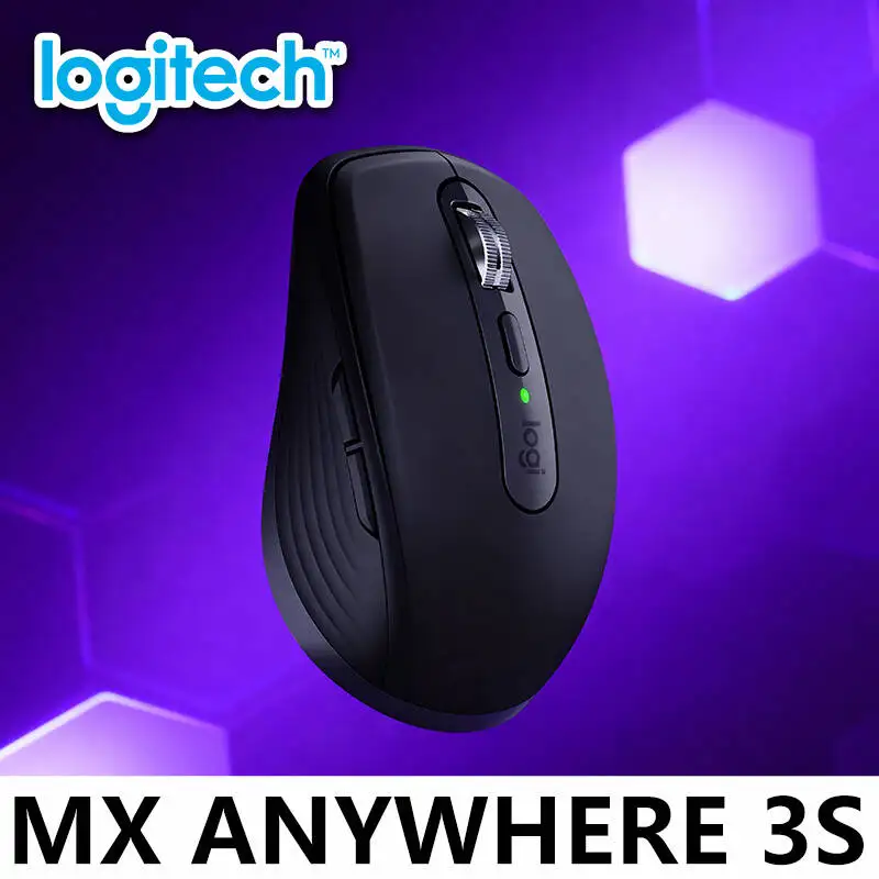

Logitech MXAnywhere 3S Wireless Bluetooth Silent Ergonomic Portable Office High-end MK345 Gaming Office Mouse Keyboard Set
