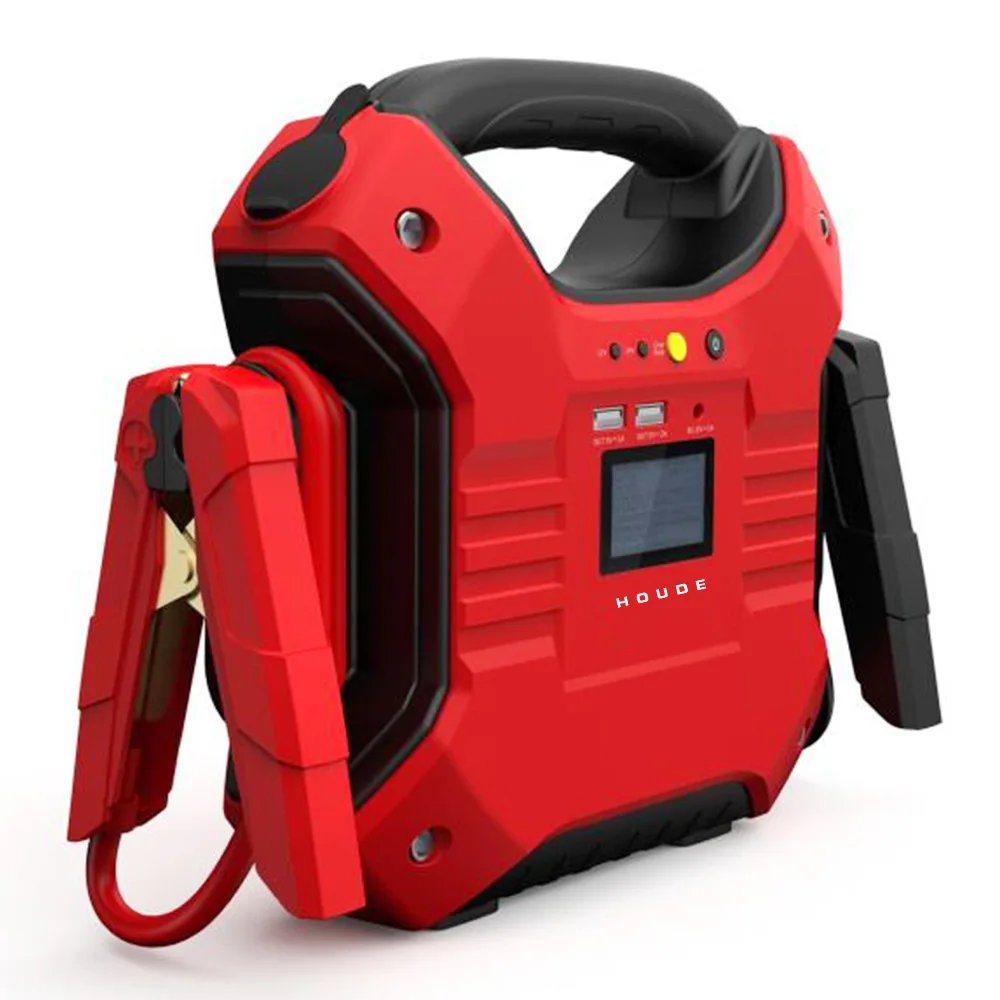 2023 Hotsale booster jump starter with Led Light with QC 30.0 charger High Power Lithium Battery Jump-Starter