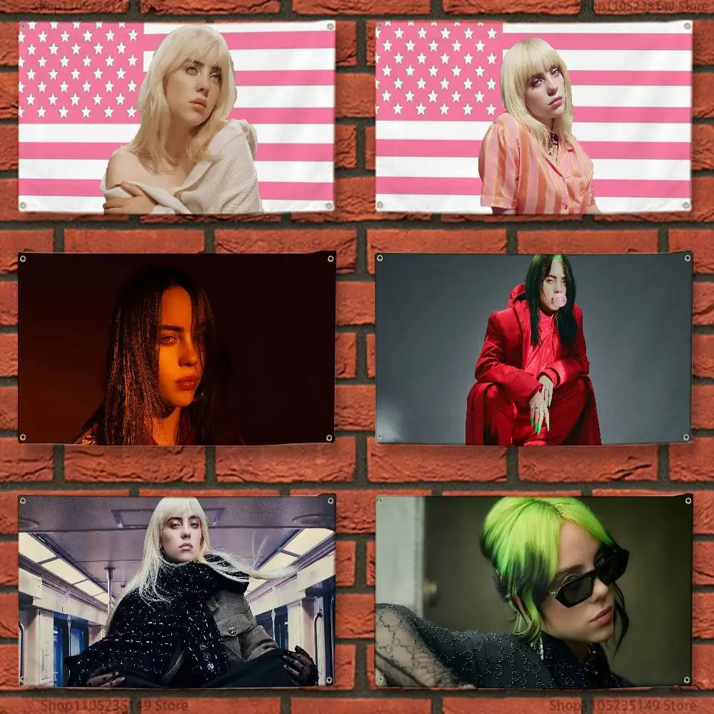 

American Flag Singer Flag Custom Flags Wall Hanging Tapestry Outdoor Decorative flag Background Blanket