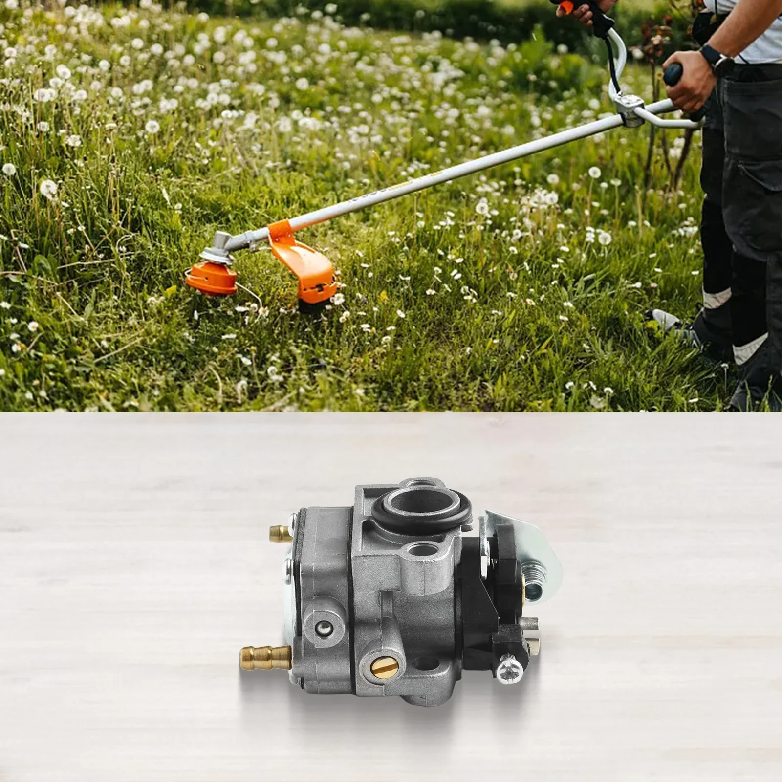 

Carburetor For TTL488GDO 2 IN1 Multi Tool Carburateur Replacement Quality Carburetors Garden Tool Parts Accessories