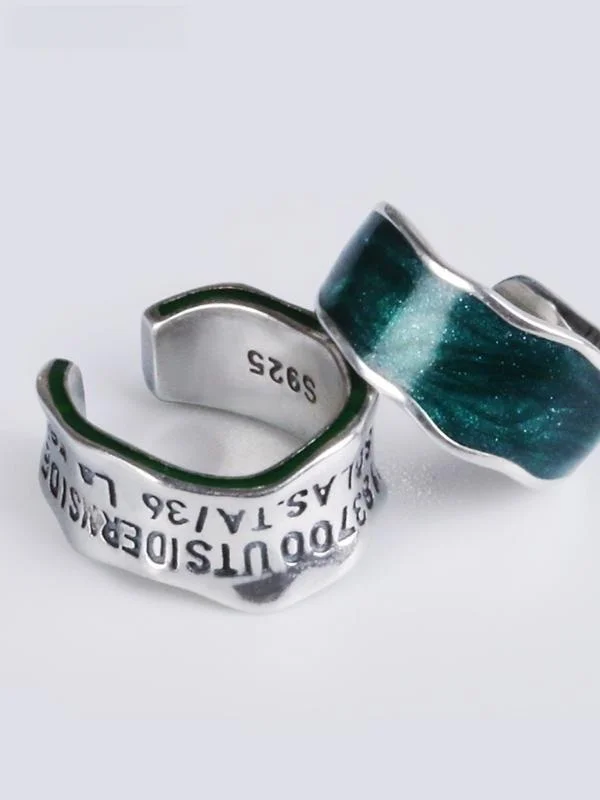 

Серьга-кафф YUKI из стерлингового серебра 925 пробы, унисекс, без прокола, модное украшение для пар, эллиптической формы, трендовый аксессуар
