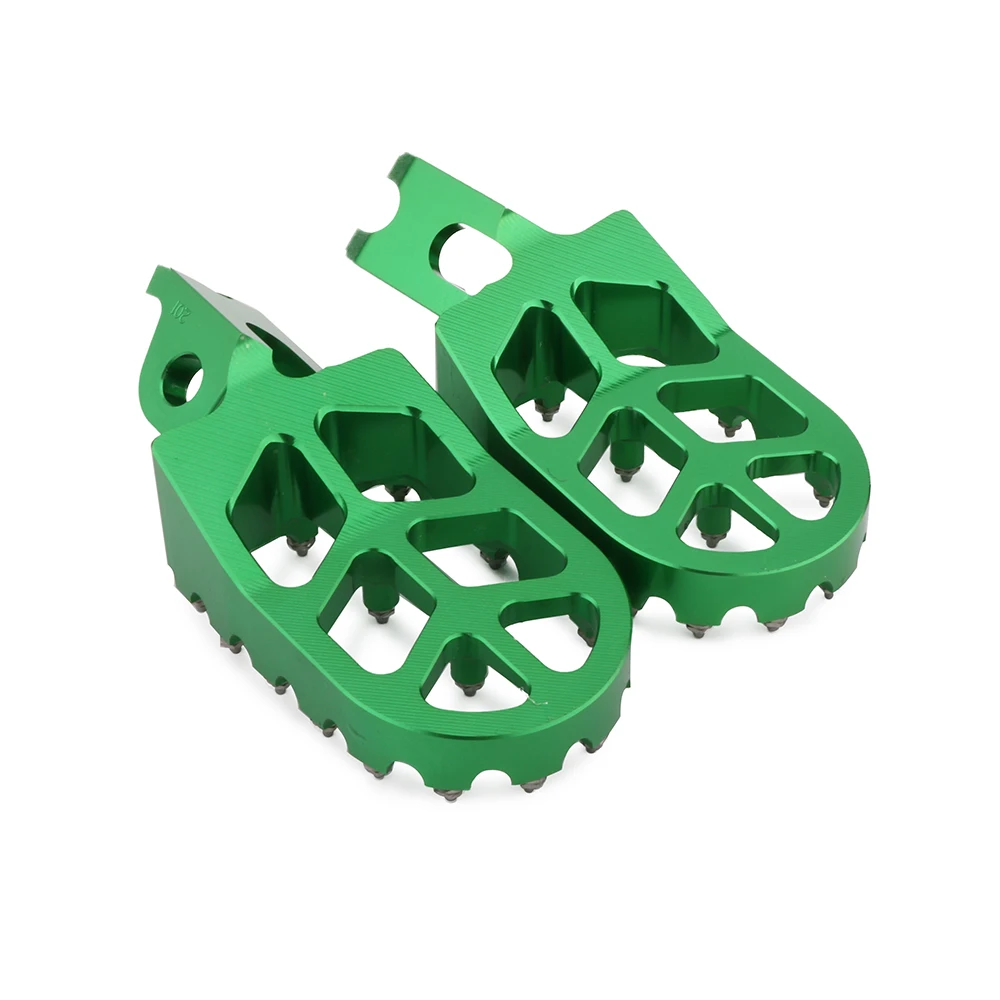 Motorcycle Footpeg Footrest Rests Pedals For KAWASAKI KX250 KX250X KX250F KX450 KX450F KLX450R KX450X Dirt Bike Motorbike Parts