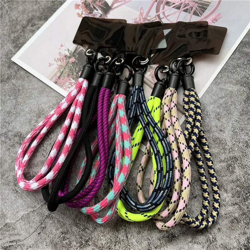 Colgante para funda de móvil Landyard con Clip, correa de mano, llavero de Metal, correa de cordón para teléfono, cordón de llavero Premium