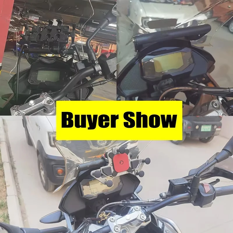 G310GS G310R GPS Navigation Plate Bracket Handlebar Adapt Holder For BMW G 310 GS G 310GS G310 R 2017-2024 Motorcycle Accessorie