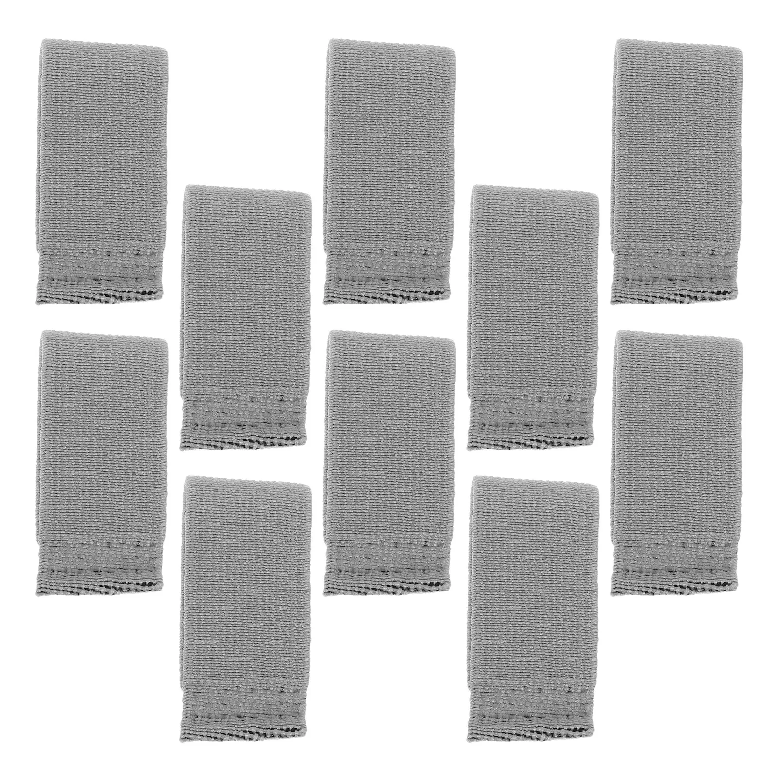 10Pcs Multi Purpose Elastic Belt Keeper Nylon Twill Retainer Band for Backpack Straps Duty Belts Pants Loops Tidy Professional