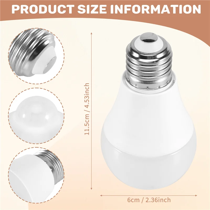 GOOD-85-265V E27 PIR датчик движения лампа 12 Вт лампа с датчиком движения инфракрасный детектор движения охранный свет