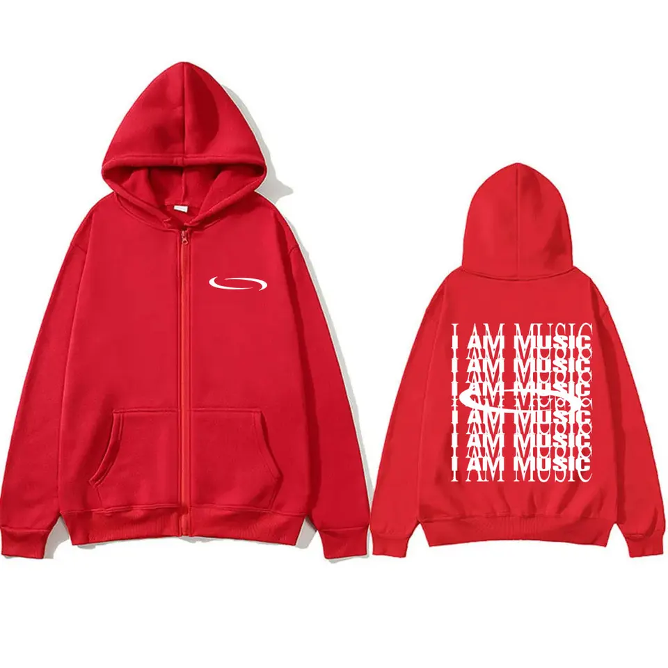 Rapper Playboi Carti I Am Music Opium Zipper Hoodie Men Women Hip