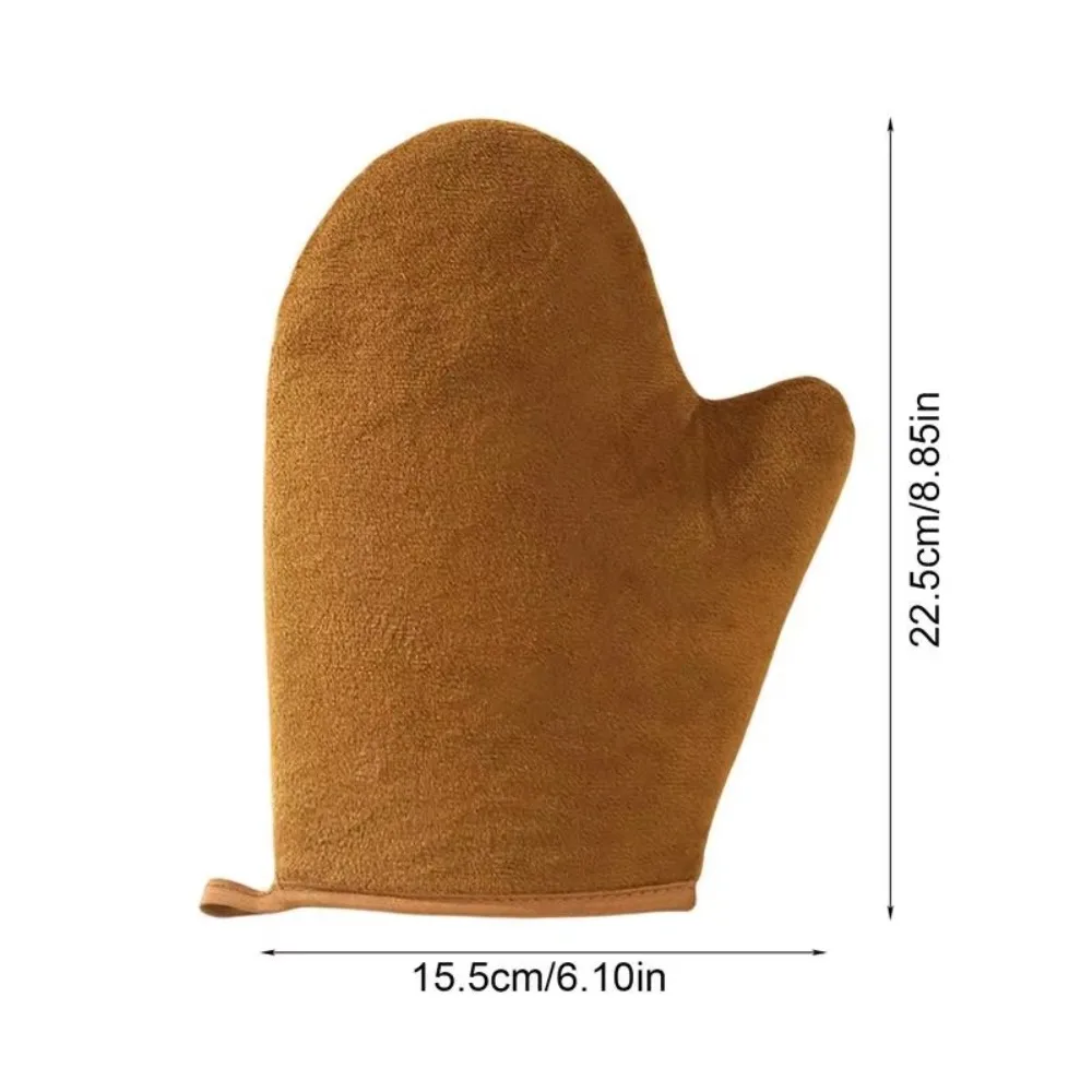 3-In-1 Body Lotionถุงมือแต่งหน้าApplicator ReusableมือApplicatorอาบน้ําเครื่องมือทําความสะอาดสองด้านป้องกันเหนียว