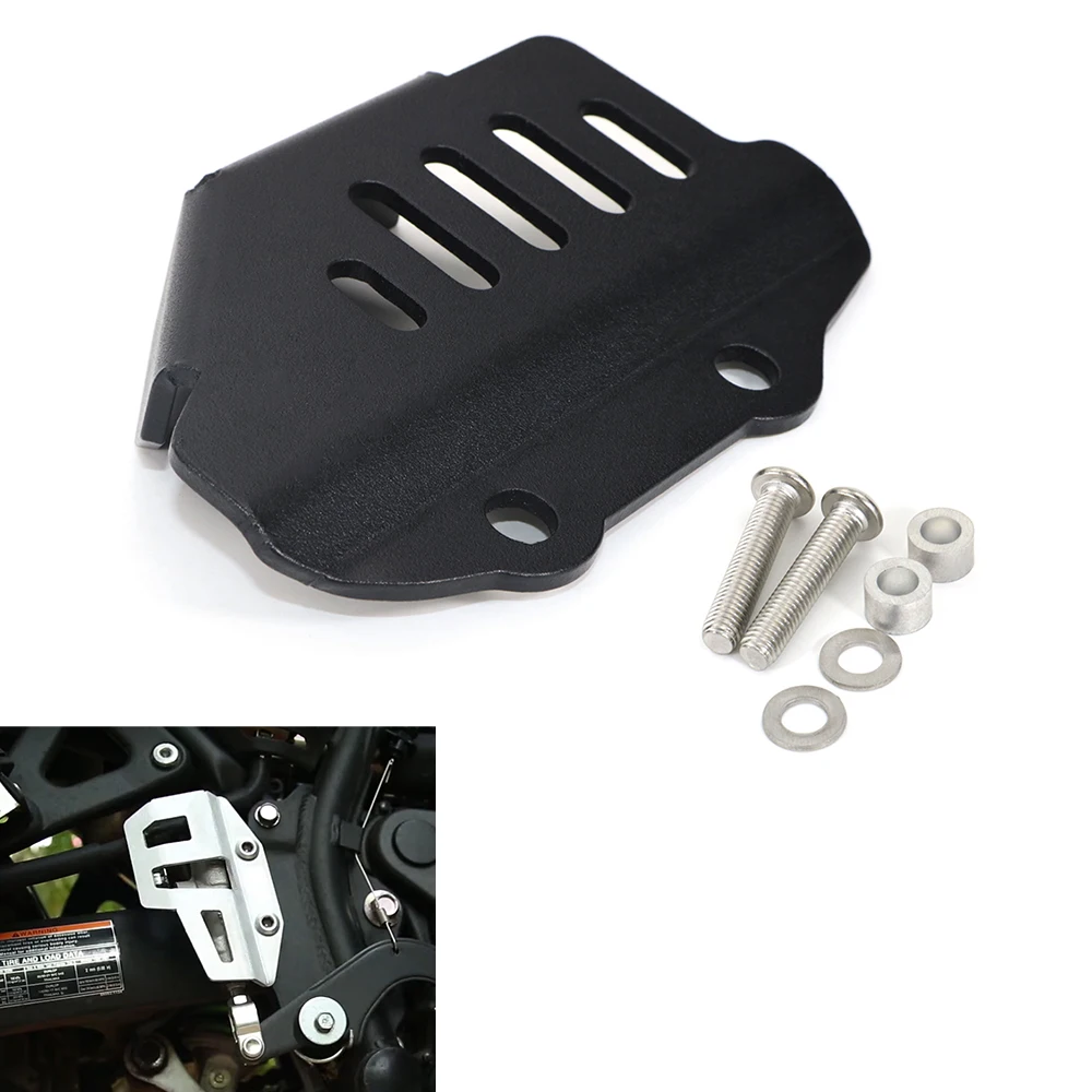 

Motorcycle Accessories Fit For Kawasaki KLR650 1987-2018 KLR 650 Rear Master Cylinder Guard Protection Cover CNC Aluminum