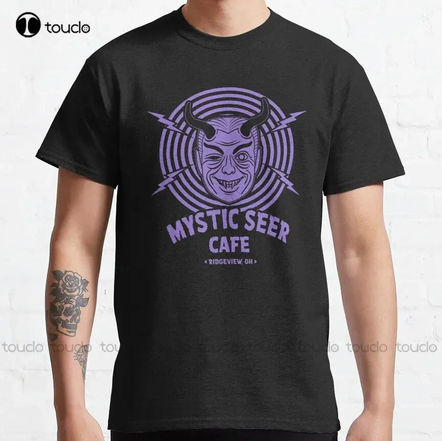 Mystic Seer Twilight Zone  Rod Serling  The Twilight Zone Classic T-Shirt Womens Tee Shirts Xs-5Xl Streetwear Unisex Cartoon