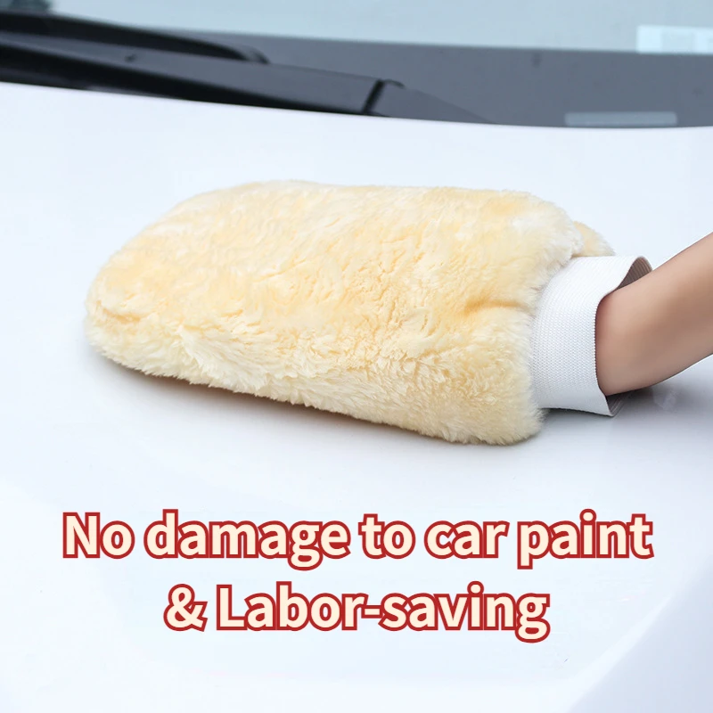 ถุงมือล้างรถ ผ้าไมโครไฟเบอร์หนานุ่ม ขนกำมะหยี่ สำหรับทำความสะอาดรถยนต์ ถุงมือล้างรถมอเตอร์ไซค์ ชุดอุปกรณ์ดูแลรถยนต์ ผ้าเช็ดทำความสะอาดรถยนต์