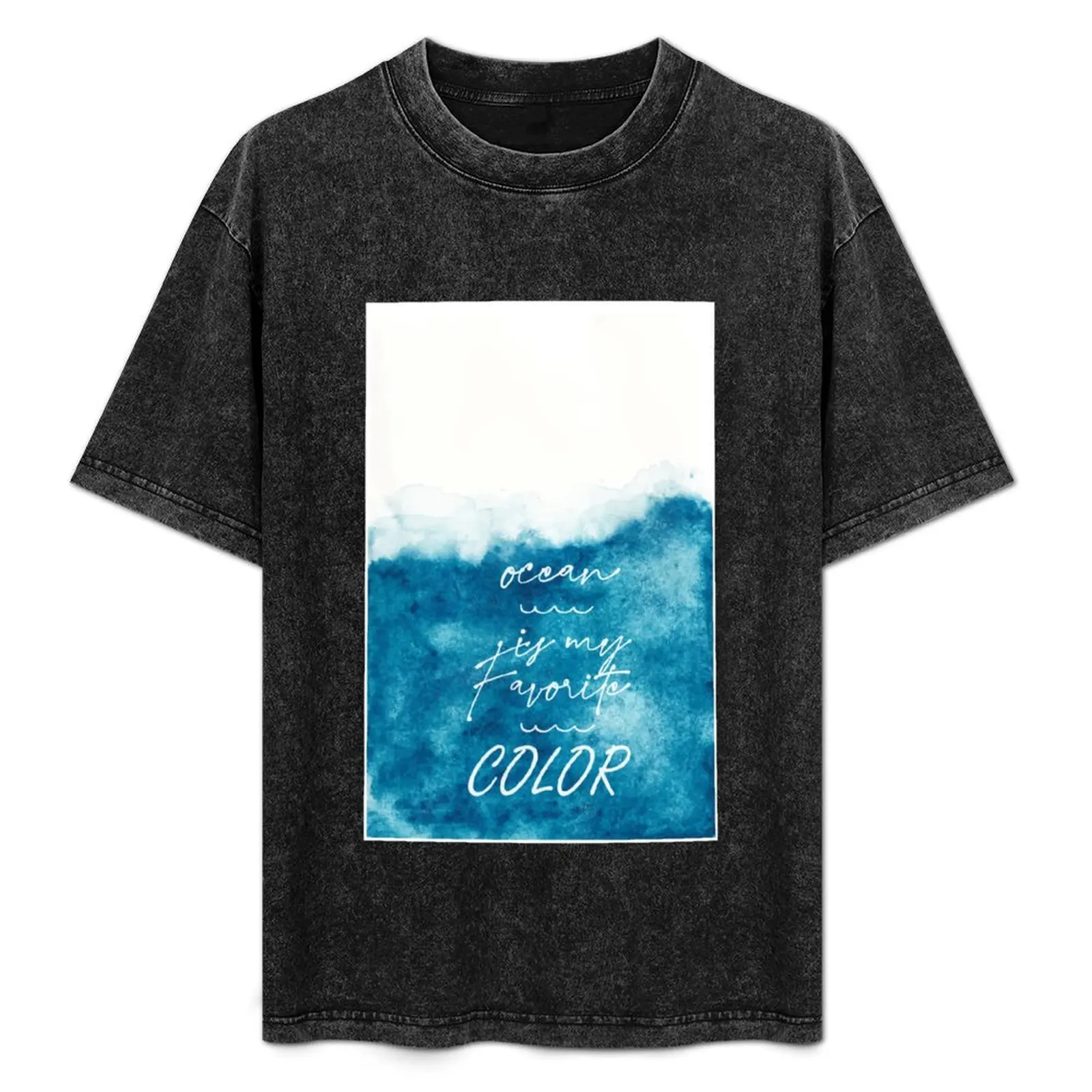 

Ocean Is My Favorite Color T-Shirt Moisture Wicking Quick Dry Tee