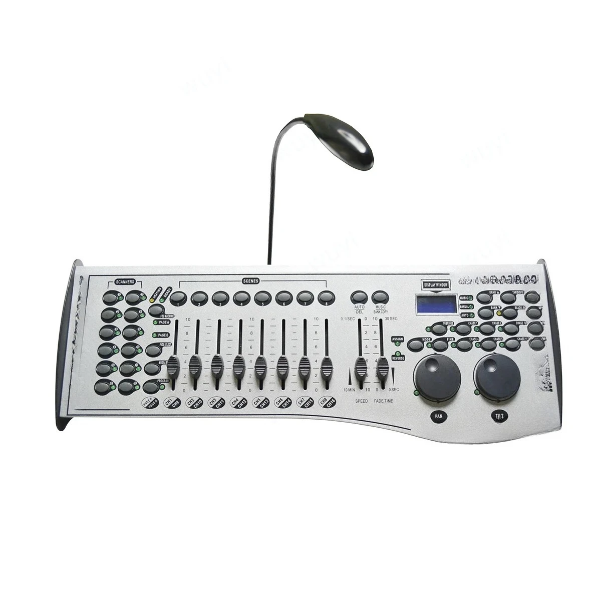 Контроллер сценического освещения Par Can с подвижной головкой, компьютерный контроллер диммера света Контроллер сценического освещения Par Can с подвижной головкой, компьютерный контроллер диммера света