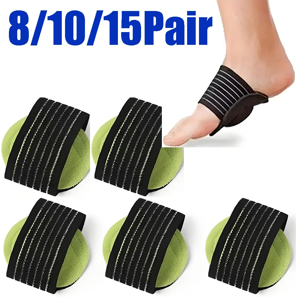

8/10/15Pair Foot Arch Support Plantar Fasciitis Heel Pain Aid Foot Run-up Pad Feet Cushioned Cushioned Shoes Insole Accessory