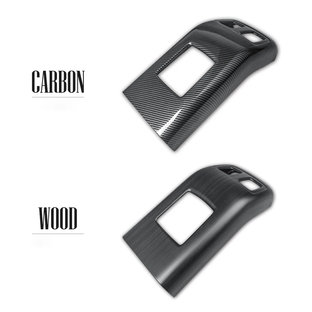 

For Hyundai Tucson NX4 2022-2026 Carbon Fiber Rear Air Outlet Vent Trim Cover Interior Decor Car Accessories