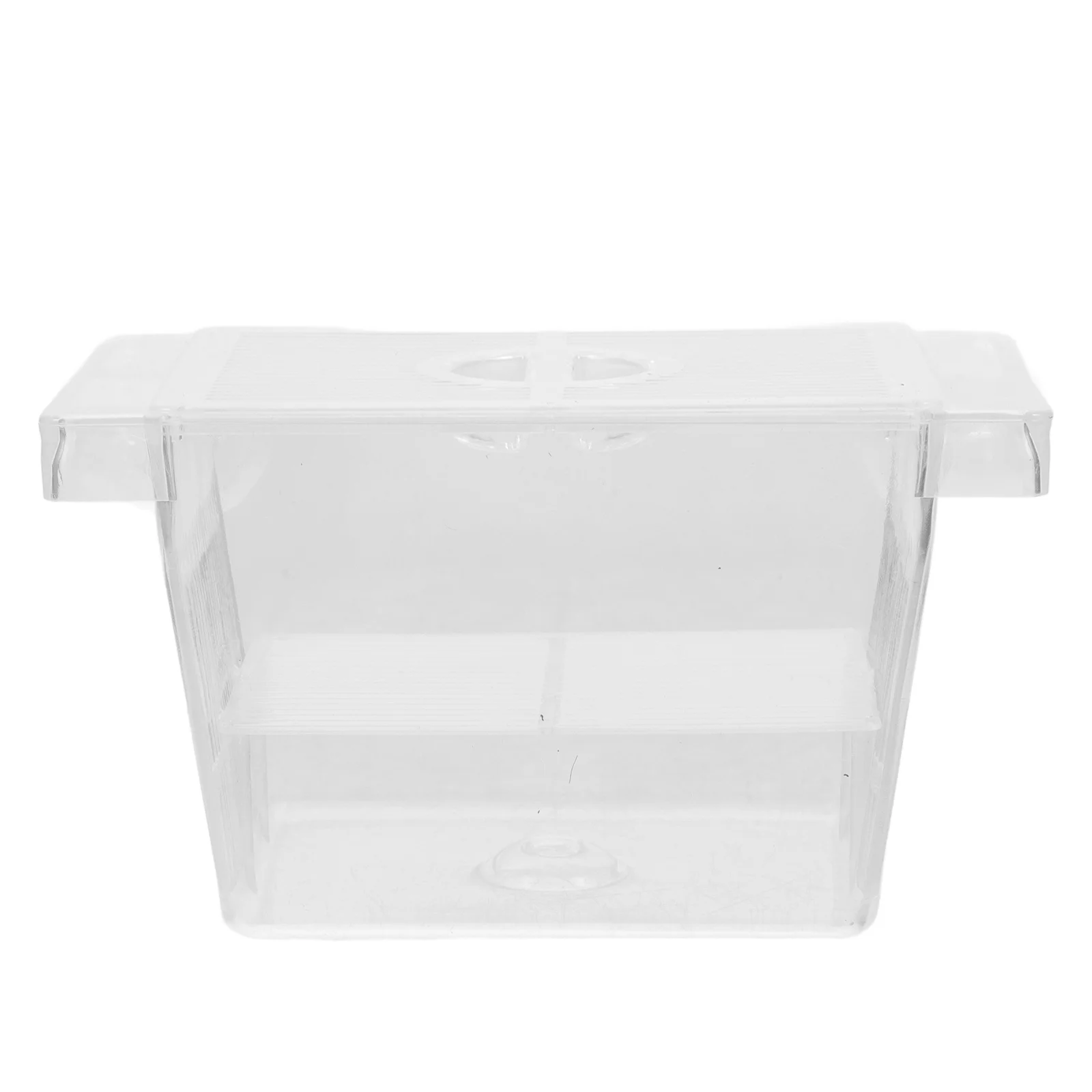 

Aquarium Fish Breeding Box Lightweight Portable Incubation Container Suction Cup Fish Tank Nursery Divider Box