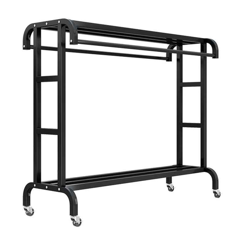 

Garment Display Rack Metal Coat Rack High Service Life Clothes Shelving Heavy Duty a Grade Clothes Display Rack