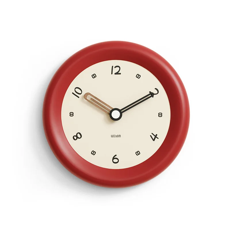 Simple and modern elegant wall clock for 2026 model, creative clock for living room wall decoration