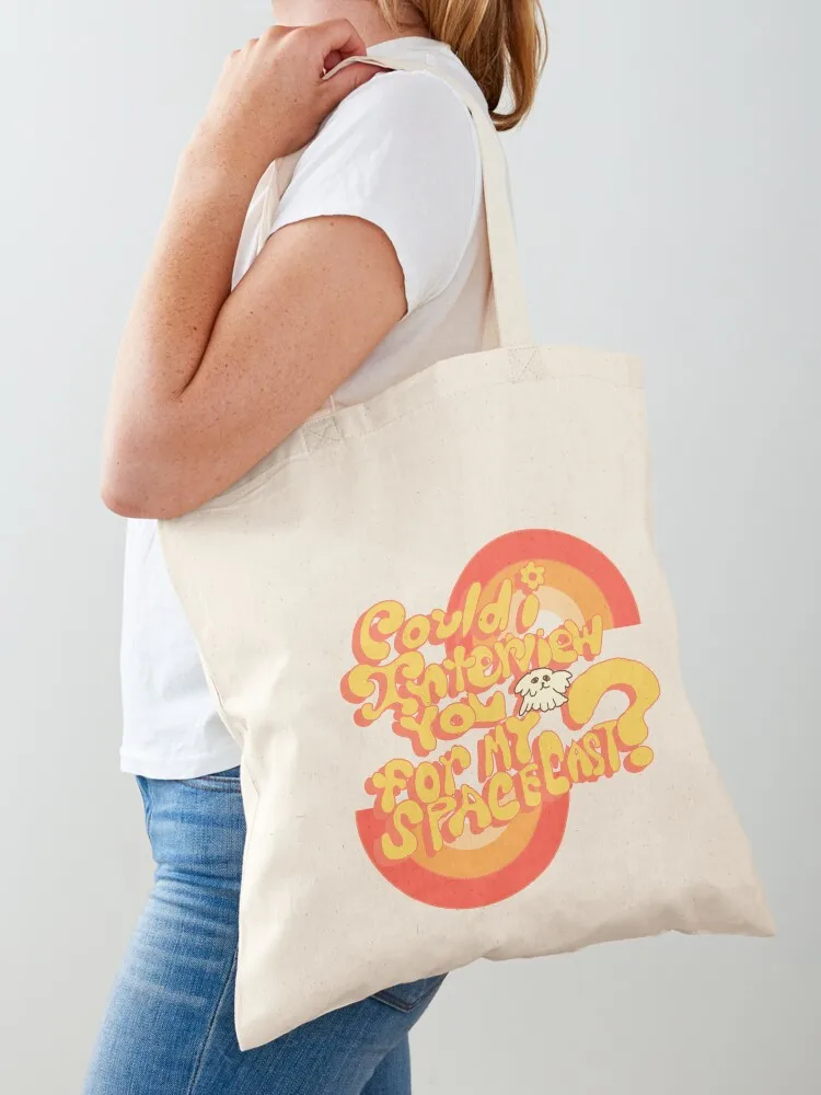 

The Midnight Gospel- Could I Interview You For My Spacecast Tote Bag tote bag reusable shopping bag canvas tote