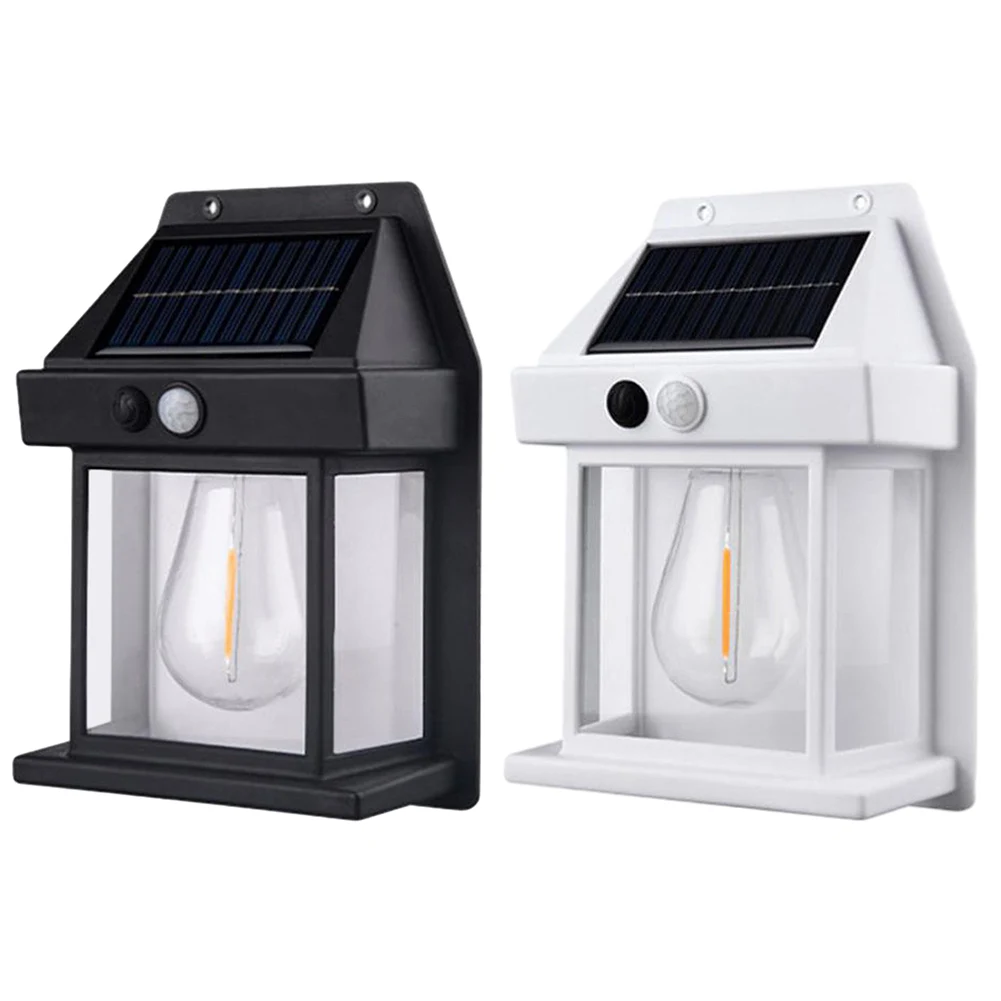 

Уличный солнечный фонарь IP65 Водонепроницаемый солнечный светильник для газона длится до 8 часов Солнечная лампа для двора Вилла Маленький настенный светильник для сада, двора, парка