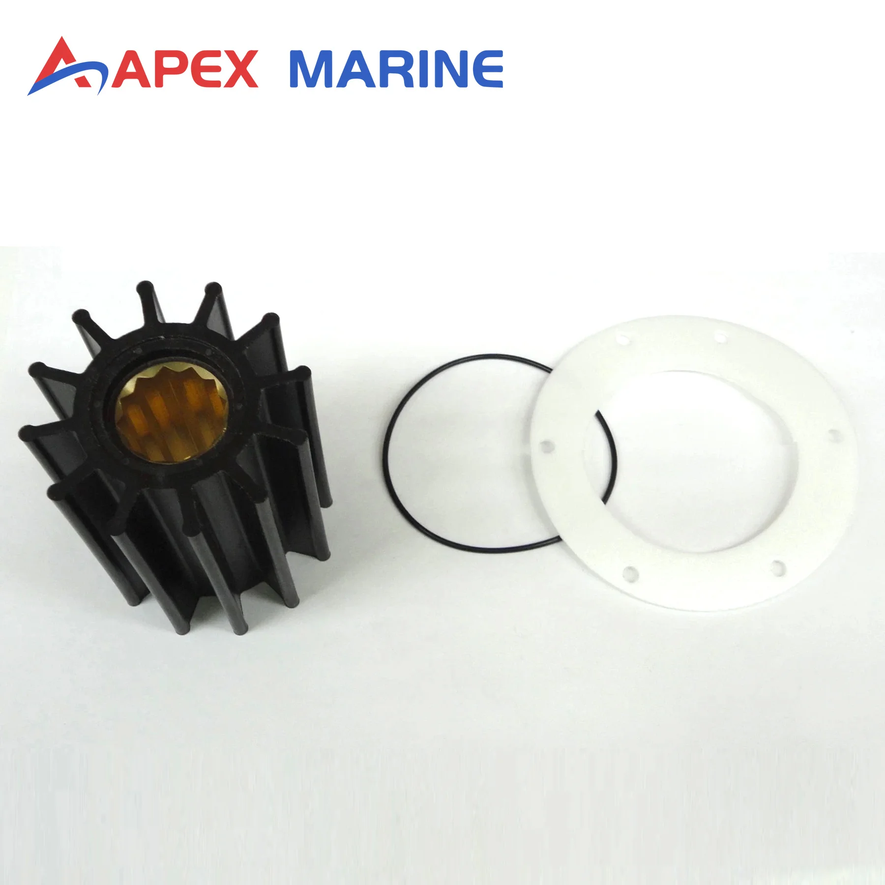 

Flexible Impeller Kit Compatible with Volvo 876771 3887761 22000061 Jabsco 09-821B 09-821BT DJ 09-44-1201 500162 Sierra 18-45714