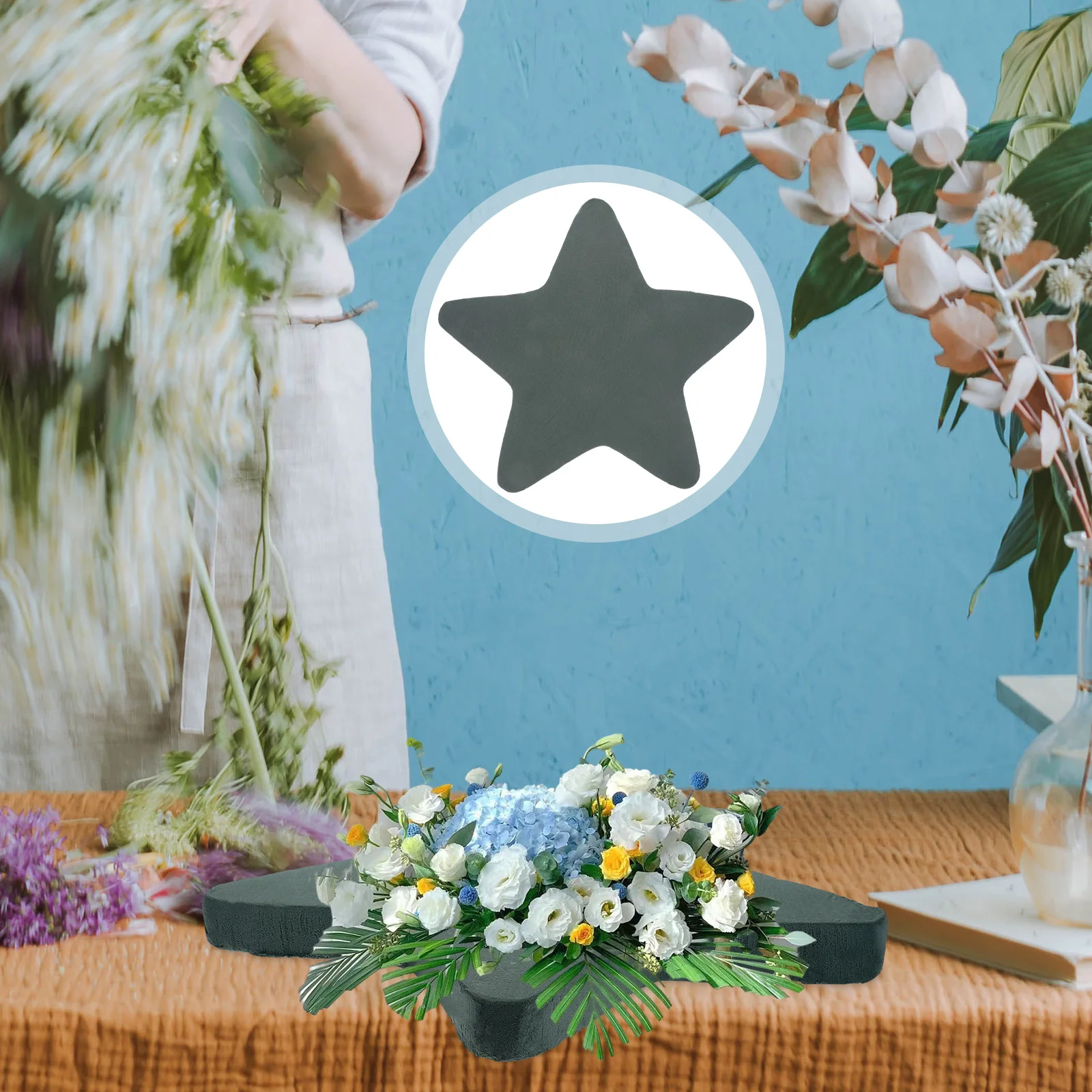 Flower Mud Wedding for Blocks Arrangements Accessories Floral Base Dried Absorbent
