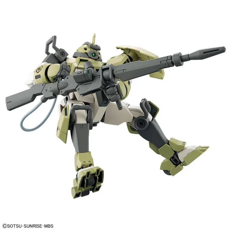 Bandai asli Gundam Model Kit Anime Figure HG The penyihir dari merkuri CHUCHUS DEMI pelatih figur aksi hadiah mainan untuk anak-anak