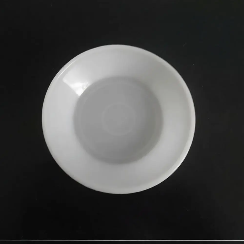 Scientific Plastic Weighing Tray White Circular Container Lab Balance Accessory Research Chemical Sample Holding Tool
