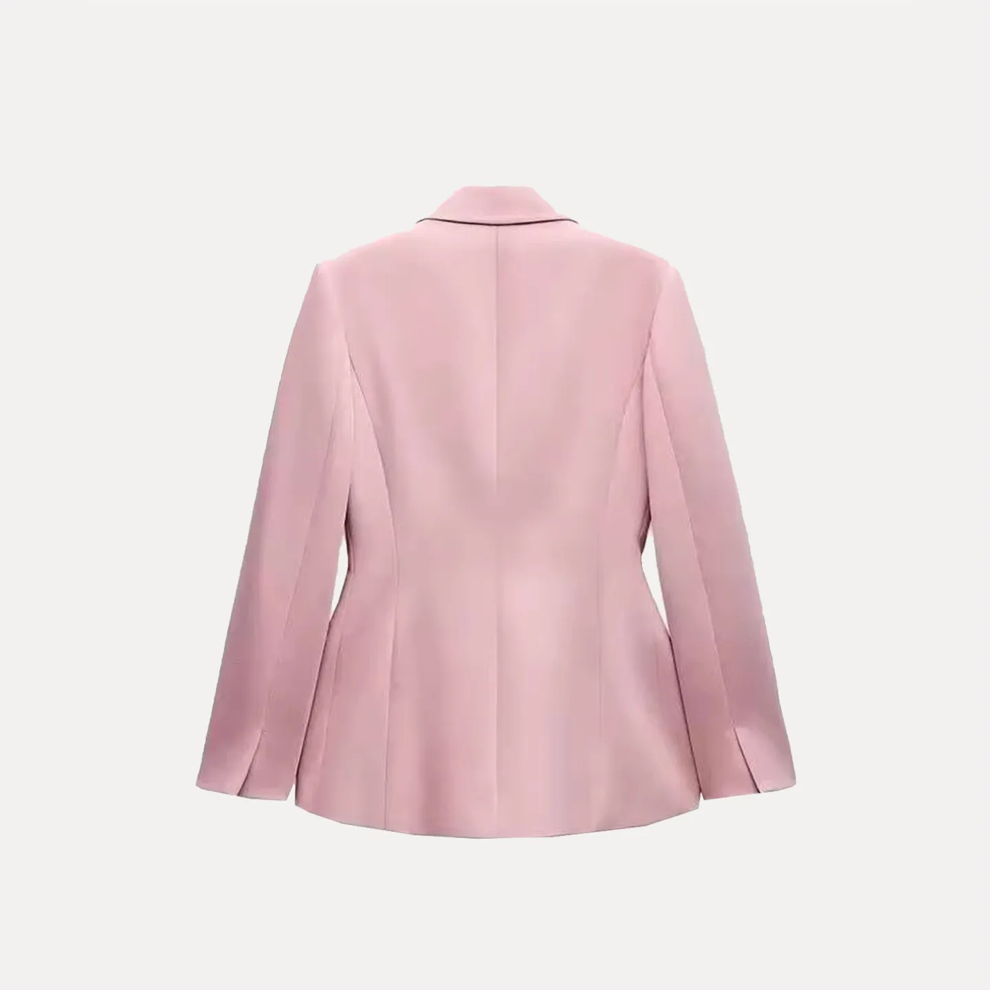 Z レディース スリムフィットスーツ ジャケット シングルボタン 2025年新作 スリーブロング レギュラー丈 中国製 デイリーウェア