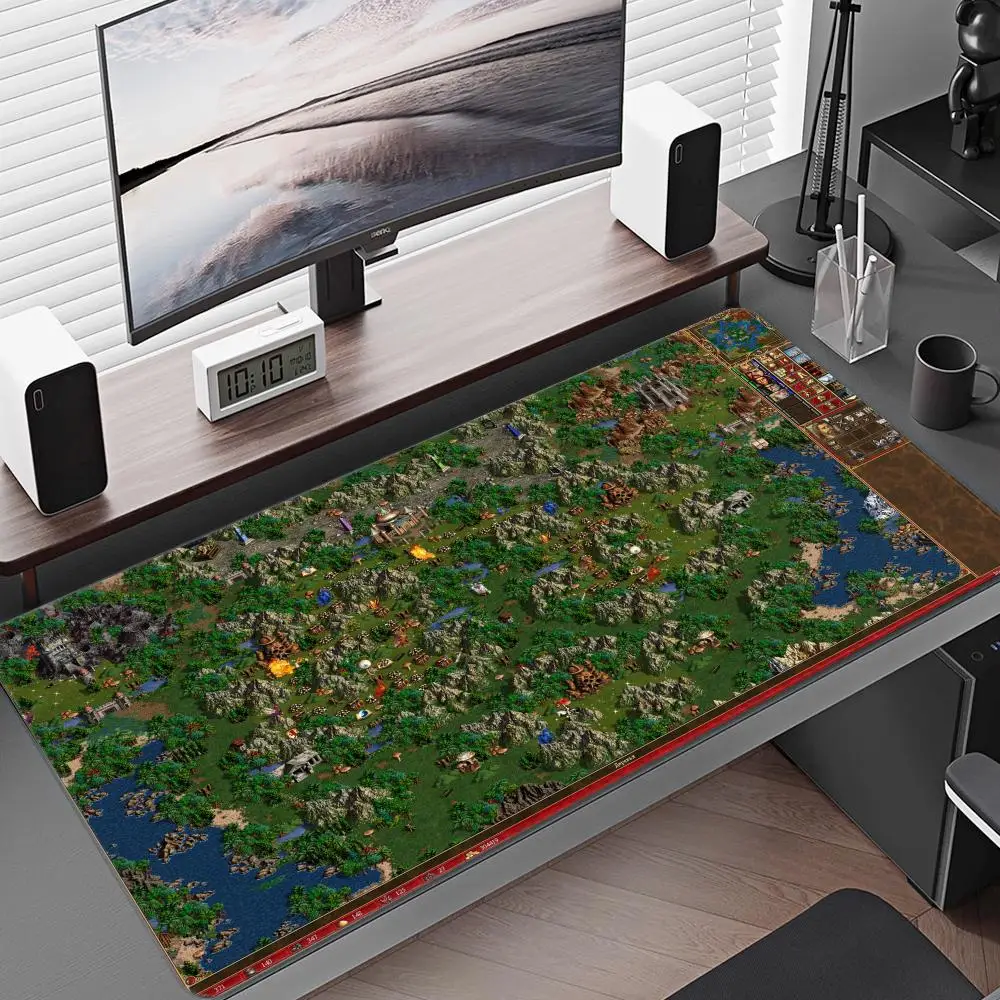 Heroes of Might and Magic 3 Mats Pc Gamer Computer Accessories Mouse Carpet Gaming Laptop Keyboard Pad Desk Mat Large Mause Pads