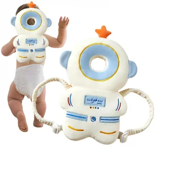 Sac à dos de protection de tête de bébé, oreiller de Protection de tête avec alarme Bb, léger et réglable, oreiller de chute pour bébé