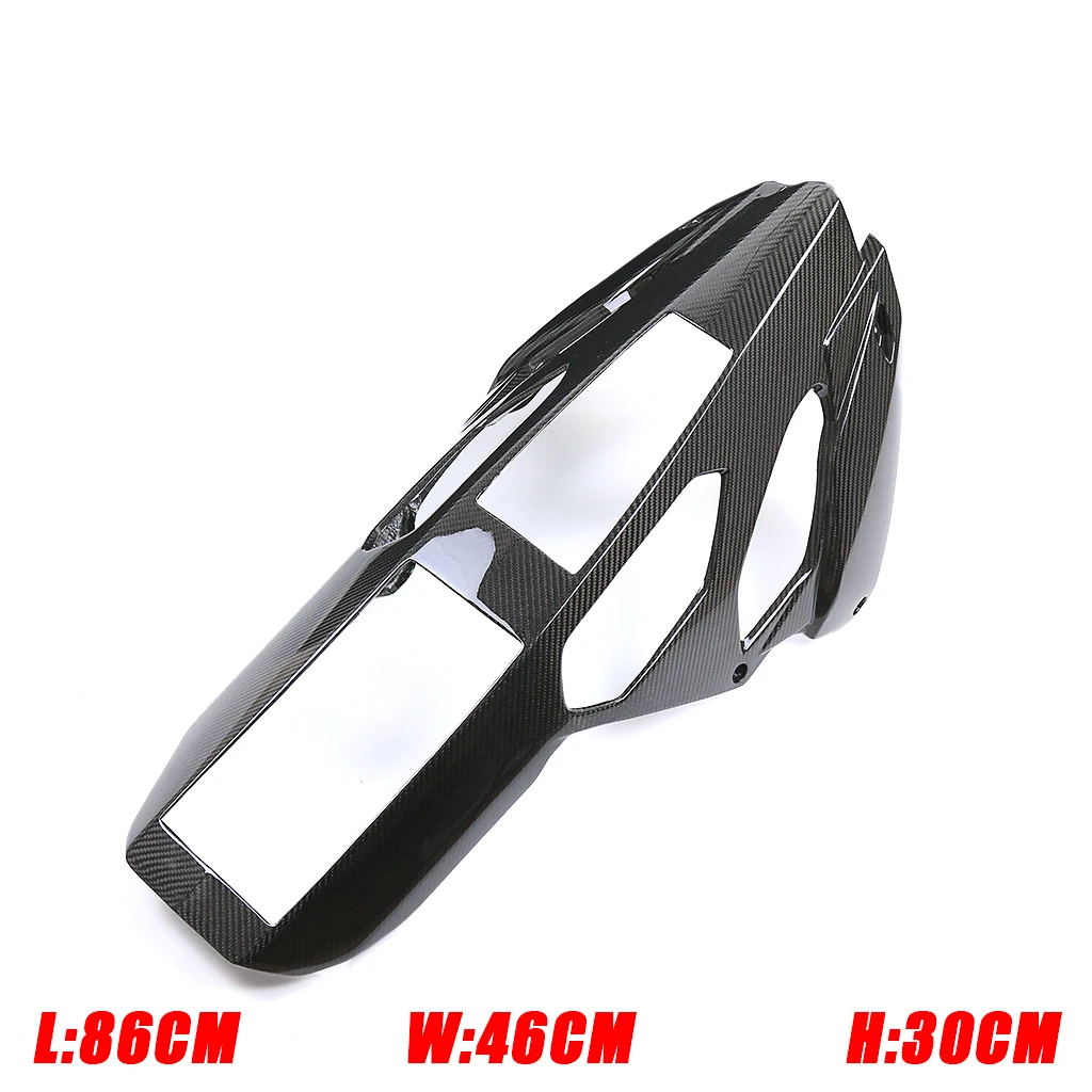 3K Droge Koolstofvezel Motorfiets Accessoires Lagere Buik Pan Kuip Chassis Beschermhoes Voor Bmw M S1000R 2021 2022 2023 2024