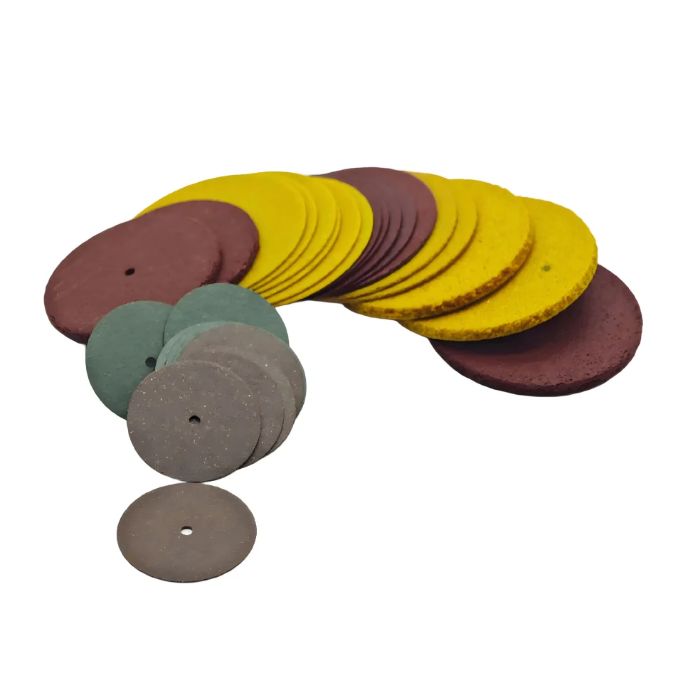 Professional Dental Lab Cutting Sand Discs Silicon Carbide Alumina Grinding Wheels Disc for Metal and Porcelain Teeth Work