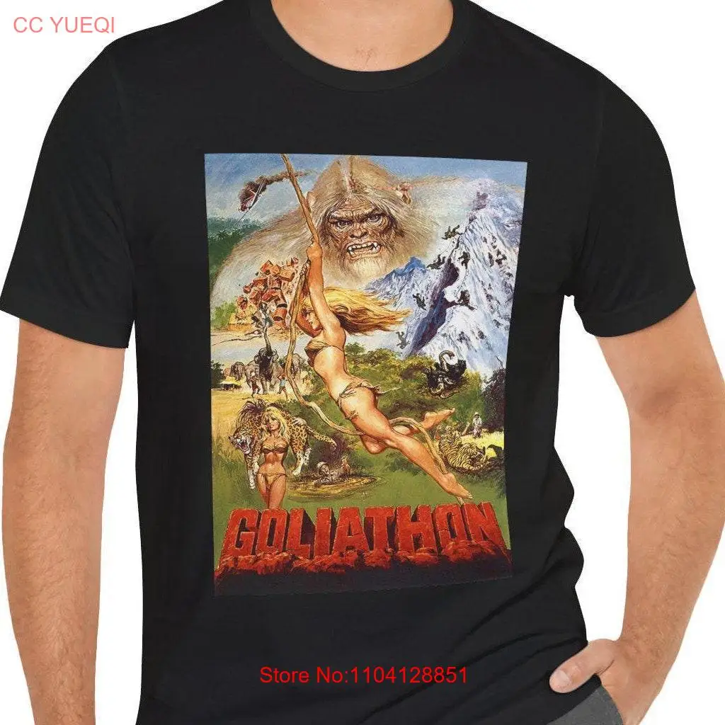 

Goliathon T Shirt Black Movie long or short sleeves
