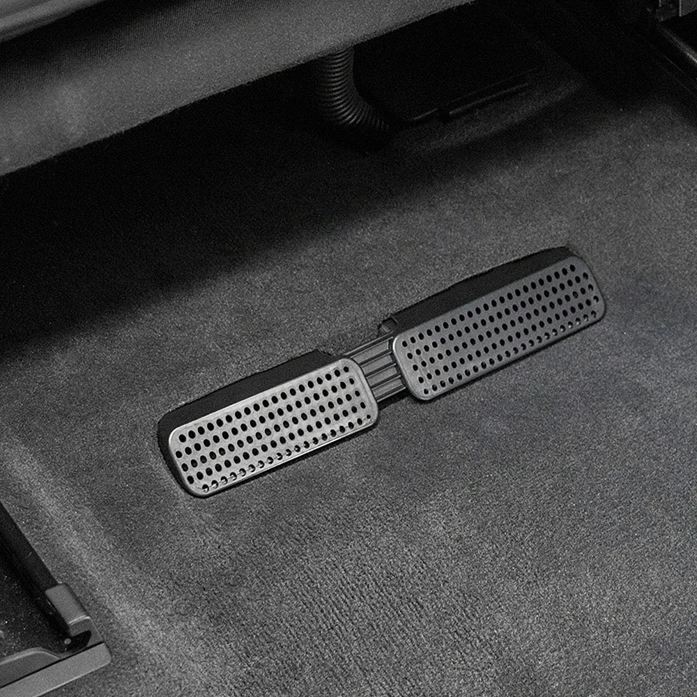 For Audi Q5 2008-2021 Under Seat Floor Rear AC Heater Air Conditioner Duct Vent Cover Grill Outlet Cover Trim - view 6