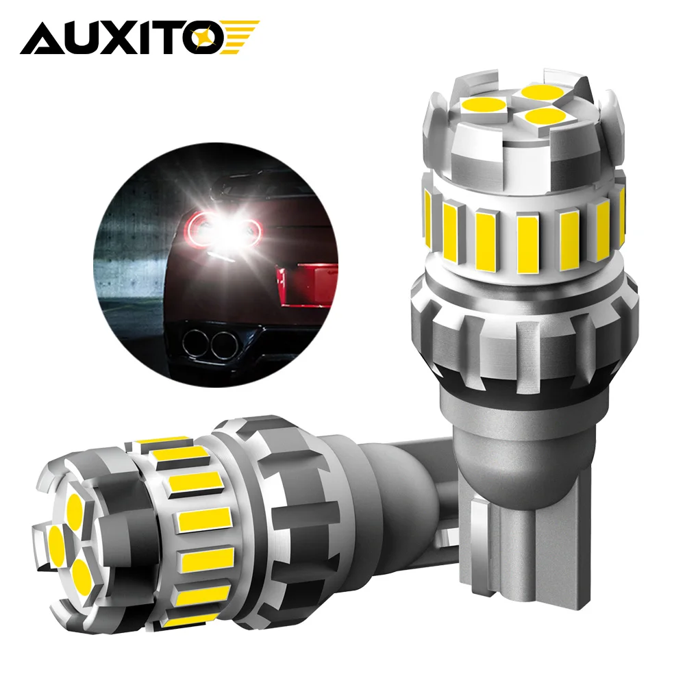 AUXITO 2Pcs T15 W16W luci di retromarcia a LED Canbus T10 W5W 168 194 LED luce interna per auto indicatore laterale targa lampada di parcheggio