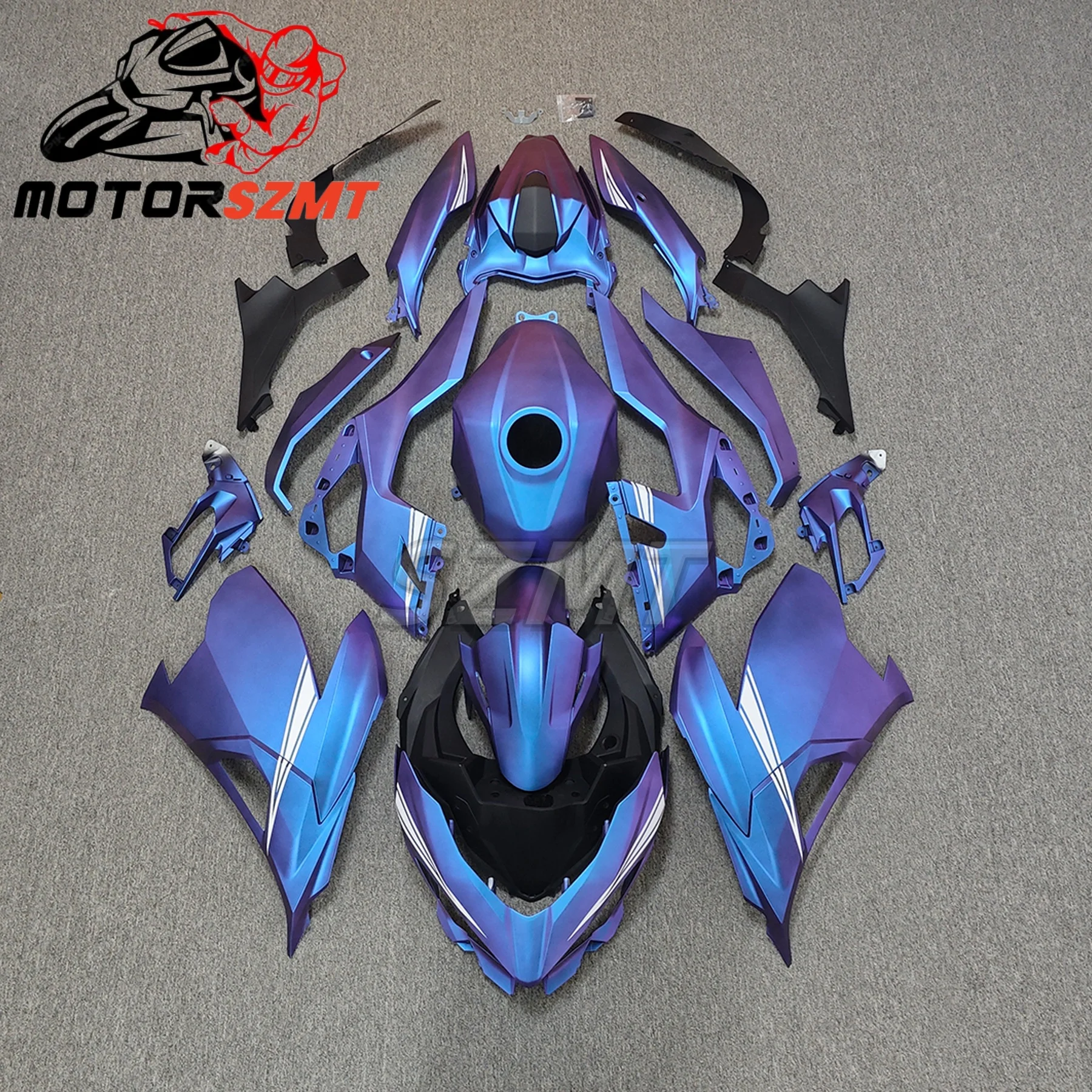 

for Kawasaki Ninja400 NINJA 400 2018 2019 2020 2021 2022 2023 motorcycle complete fairing ABS plastic body decoration kit