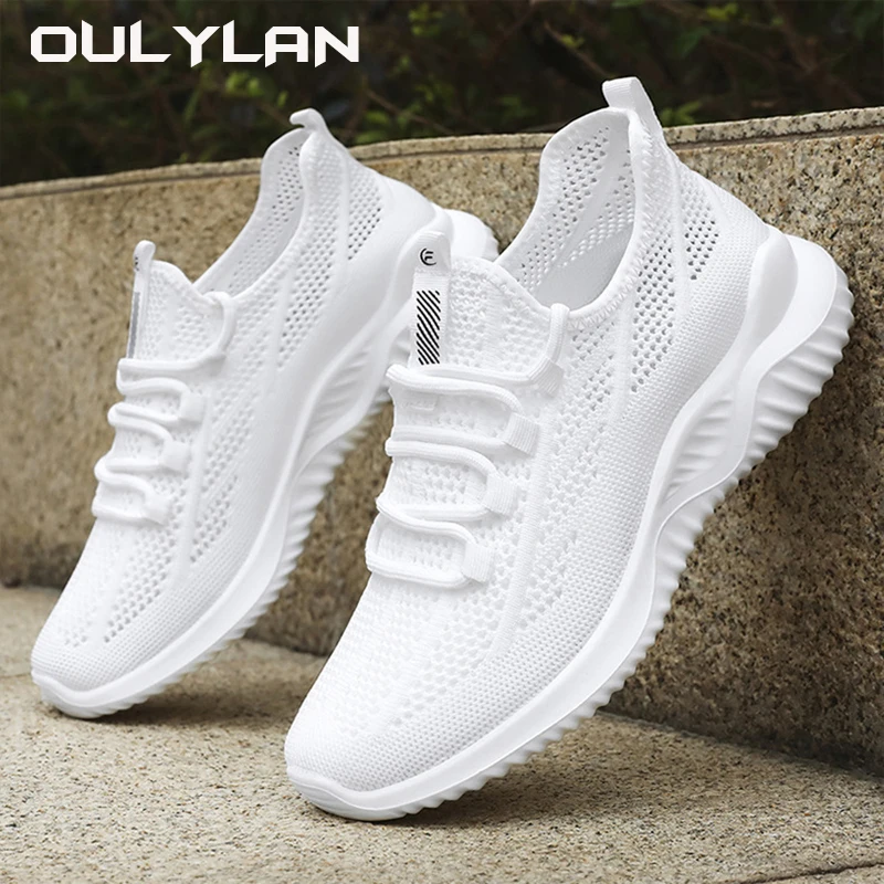 Sneakers Lace up  Sports Shoes 2024 Fashion Running Shoes for Women Spring Casual Breathable for Female Large Size 36-41